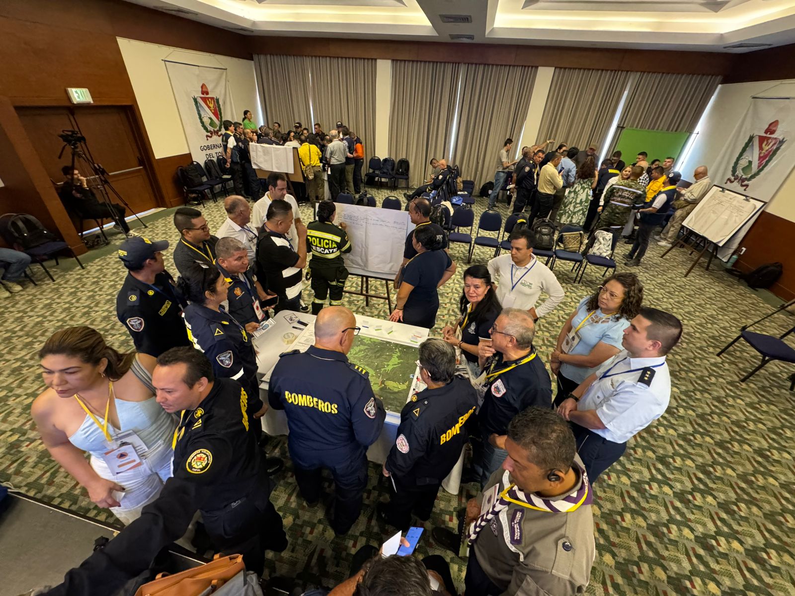 El Tolima finalizó con éxito Seminario Internacional para combatir incendios forestales 1
