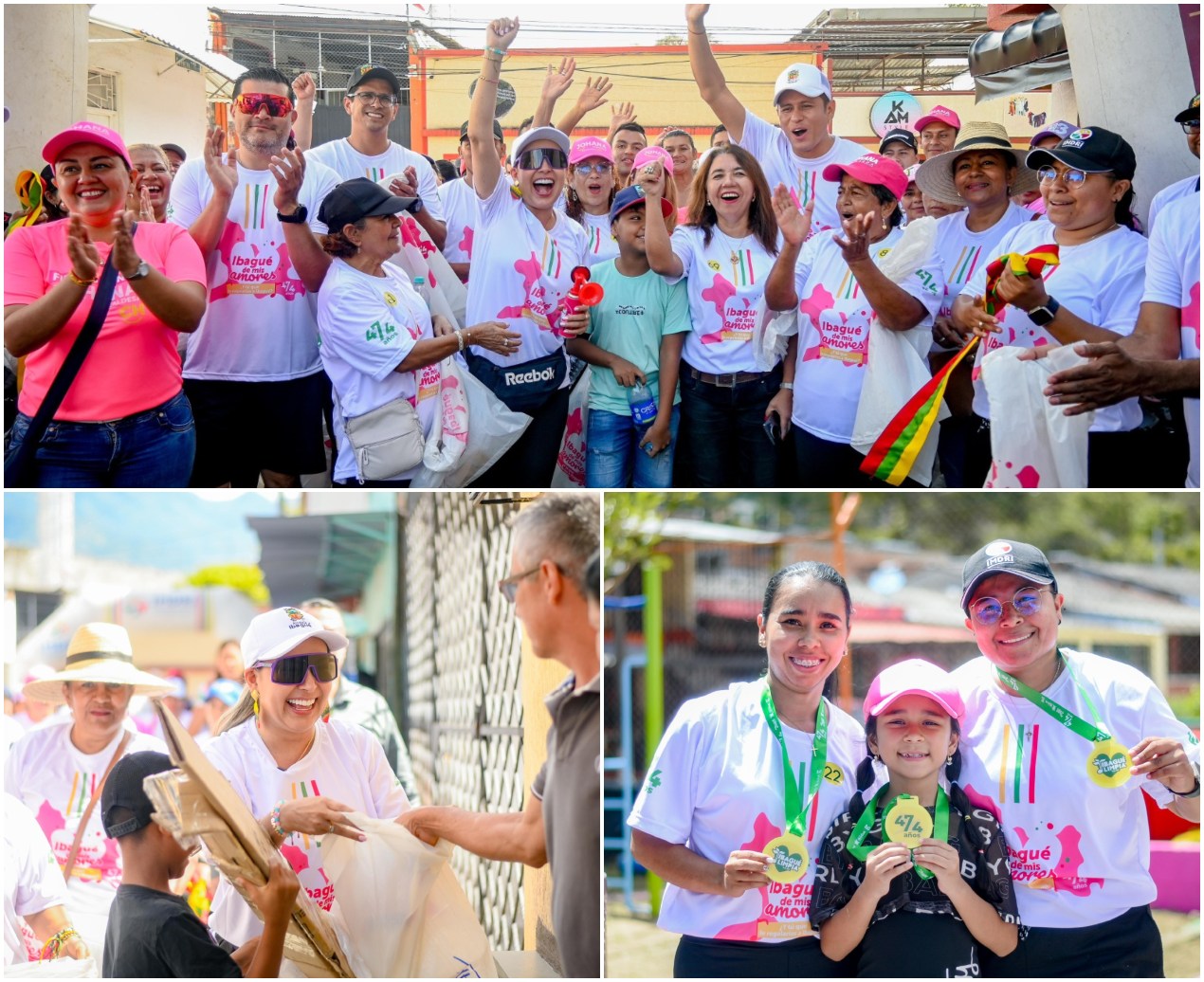 En caminata por la comuna 12, Alcaldía y comunidad recogieron 300 kilos de material reciclable 4