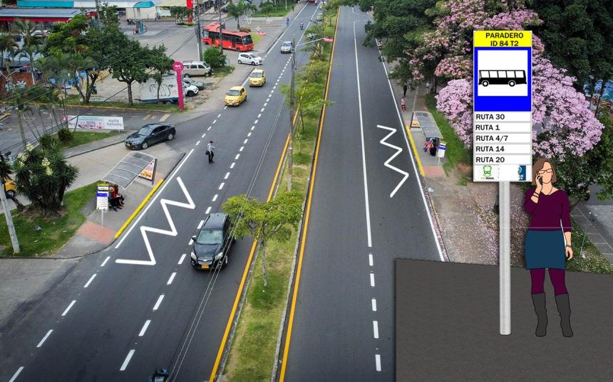 Ibagué tendrá paraderos tipo banderín para el Sistema Estratégico de Transporte 1