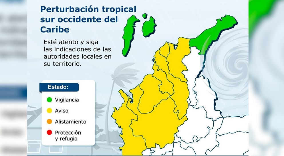 Informe para viajeros: alerta en la región Caribe por posible formación ciclónica 1