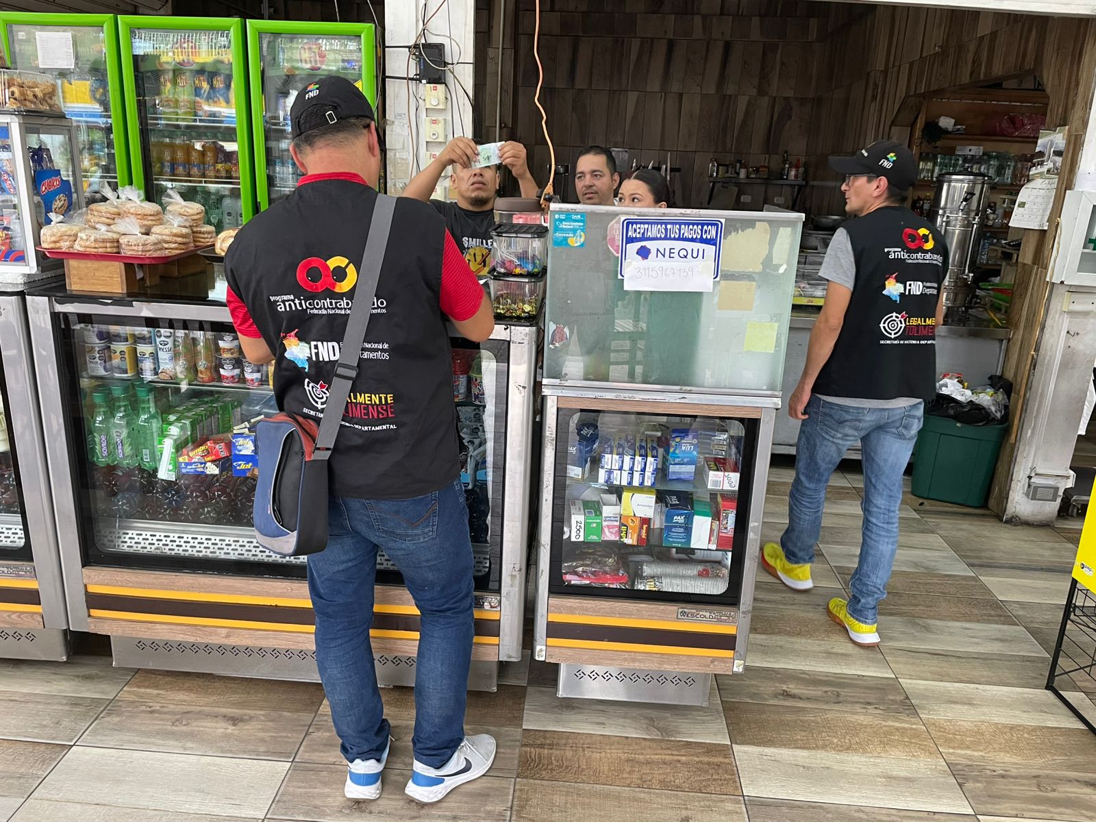 Grupo Operativo Anticontrabando recorrió cuatro municipios del Tolima 1