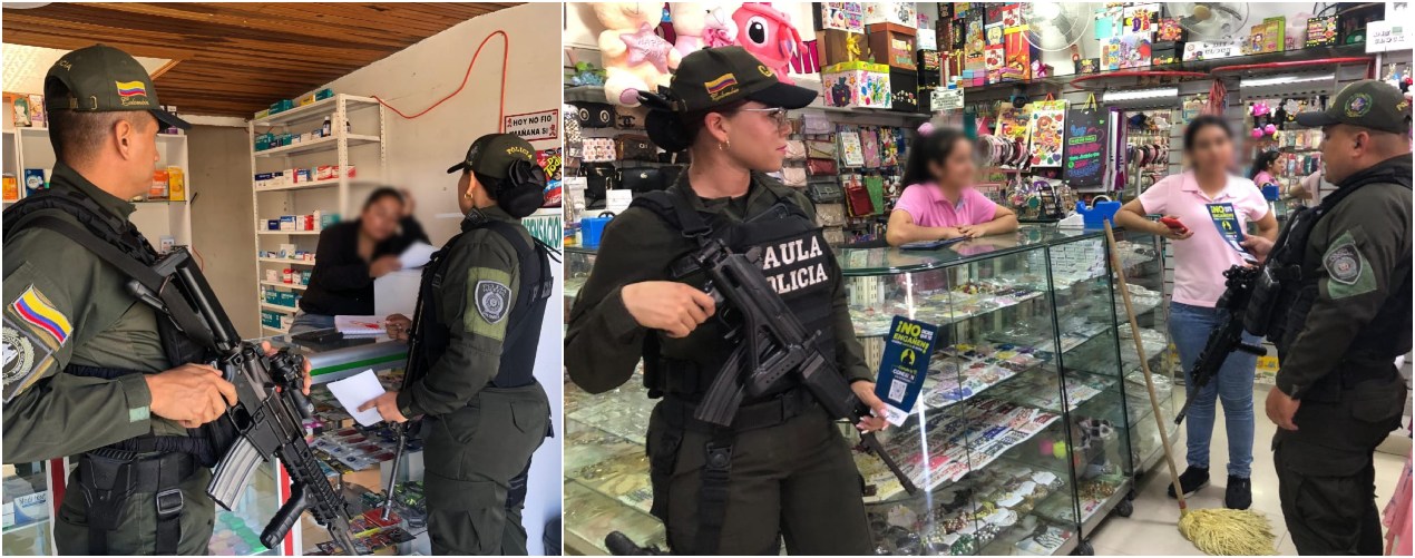 Planadas, Palocabildo, Chaparral y Prado recibieron campaña de prevención contra la extorsión 4