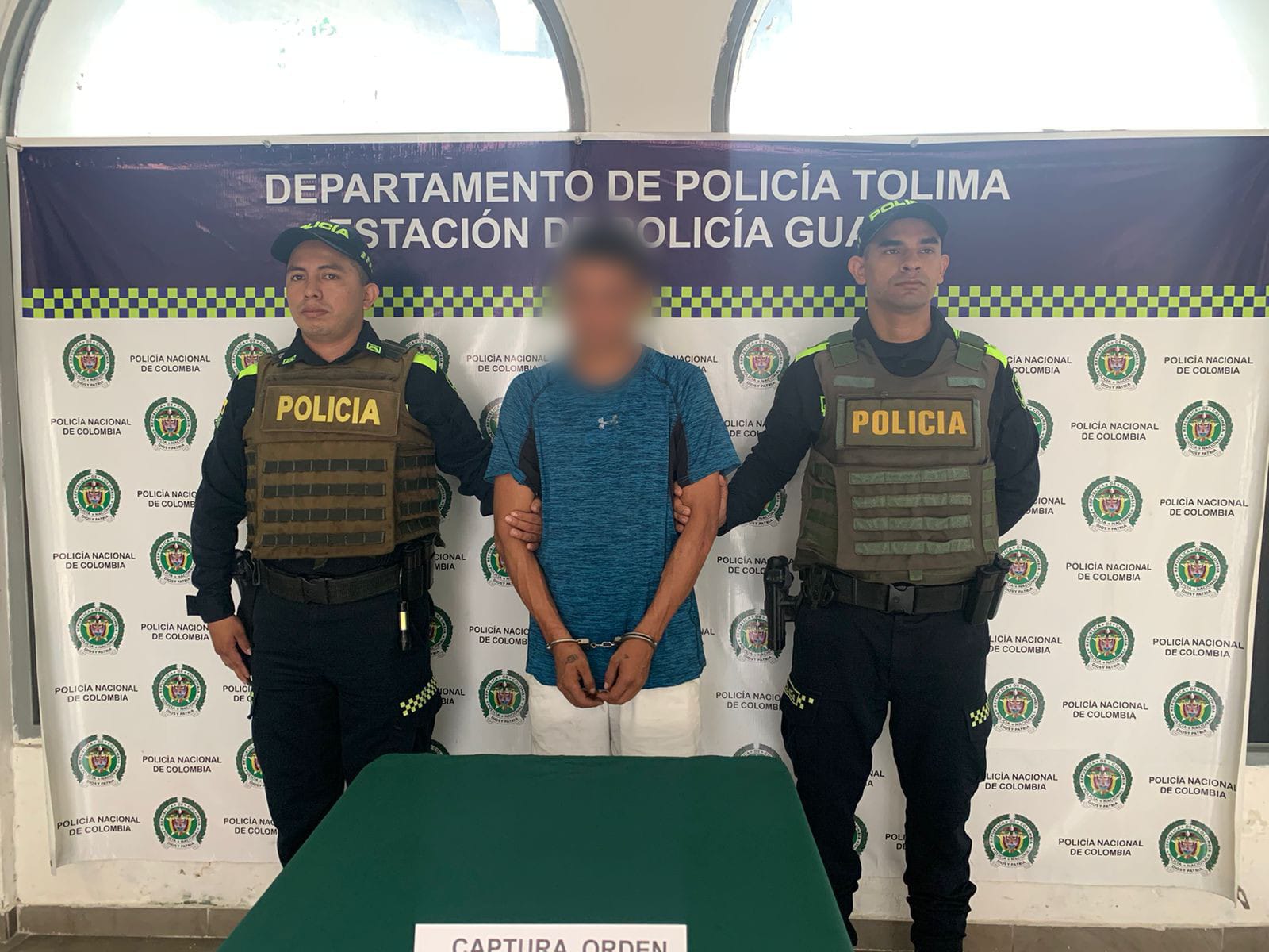 Capturan en Guamo a hombre requerido en Ibagué por daño en bien ajeno 1