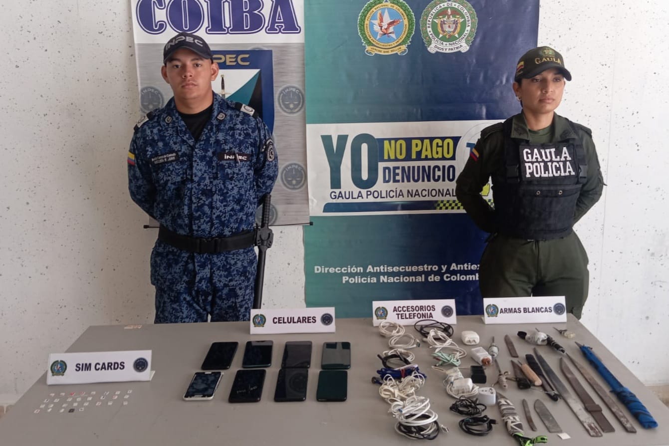 Intervención al Coiba Picaleña: hallan 11 celulares y 41 sim cards en patios 17 y 27 1