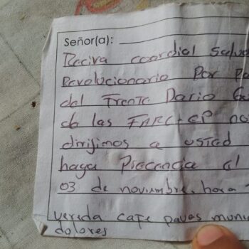 En el Tolima aumentan recompensas por cabecillas de las disidencias: $100 millones por alias 'Libardo' 7