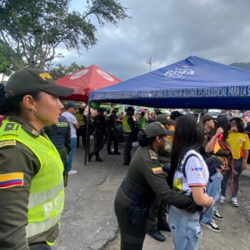 Balance de seguridad partido Tolima Vs. América: un capturado con arma blanca gracias al dron 2
