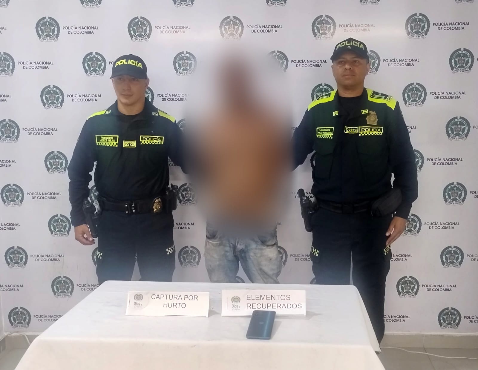 Le pidió un vaso de agua a la víctima y le robó su celular: la Policía lo capturó 1