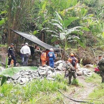 minería ilegal en Suarez