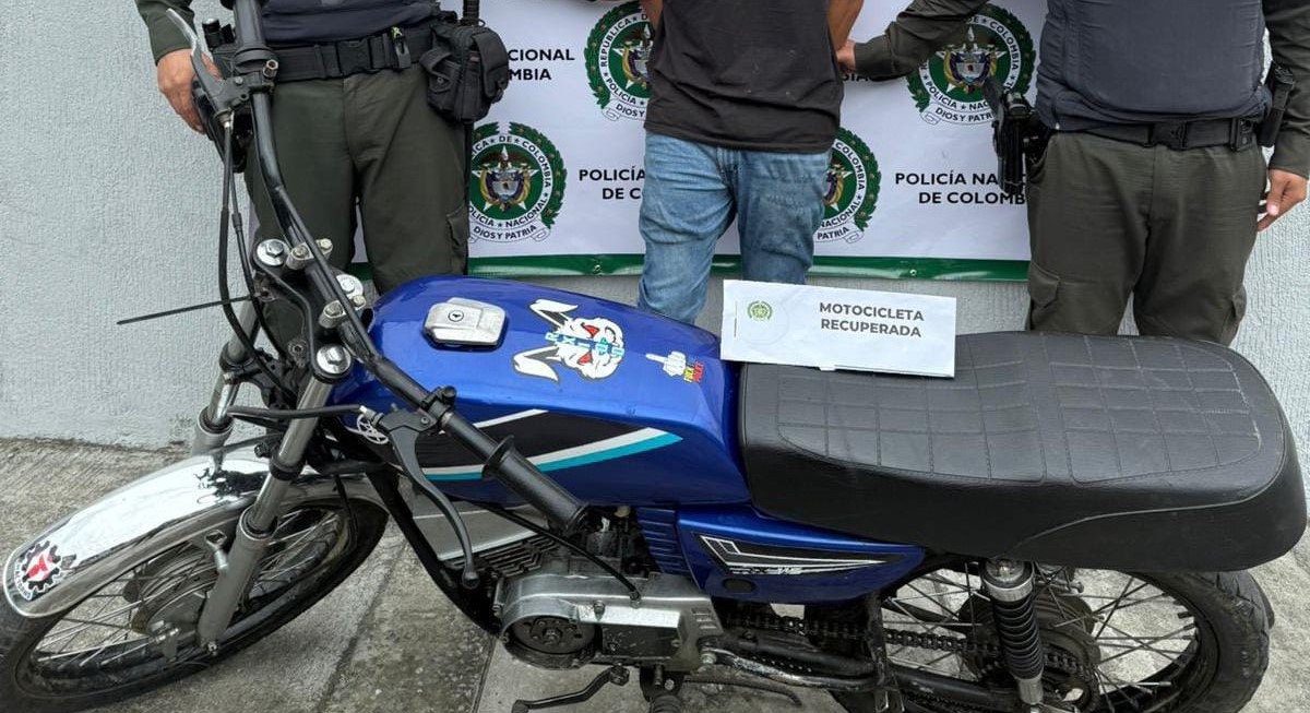 Recuperan en Cajamarca moto robada en Venadillo: delincuentes la estaban vendiendo por Facebook 1