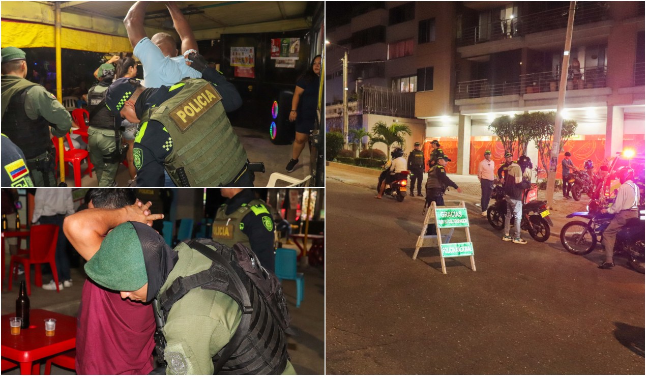 19 capturas, la incautación de un arma de fuego y más de 2 kilos de marihuana: balance del fin de semana en Ibagué 3