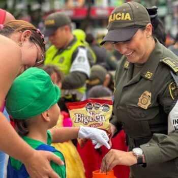 Autoridades garantizaron en Ibagué la protección de los niños en la celebración de Halloween 2
