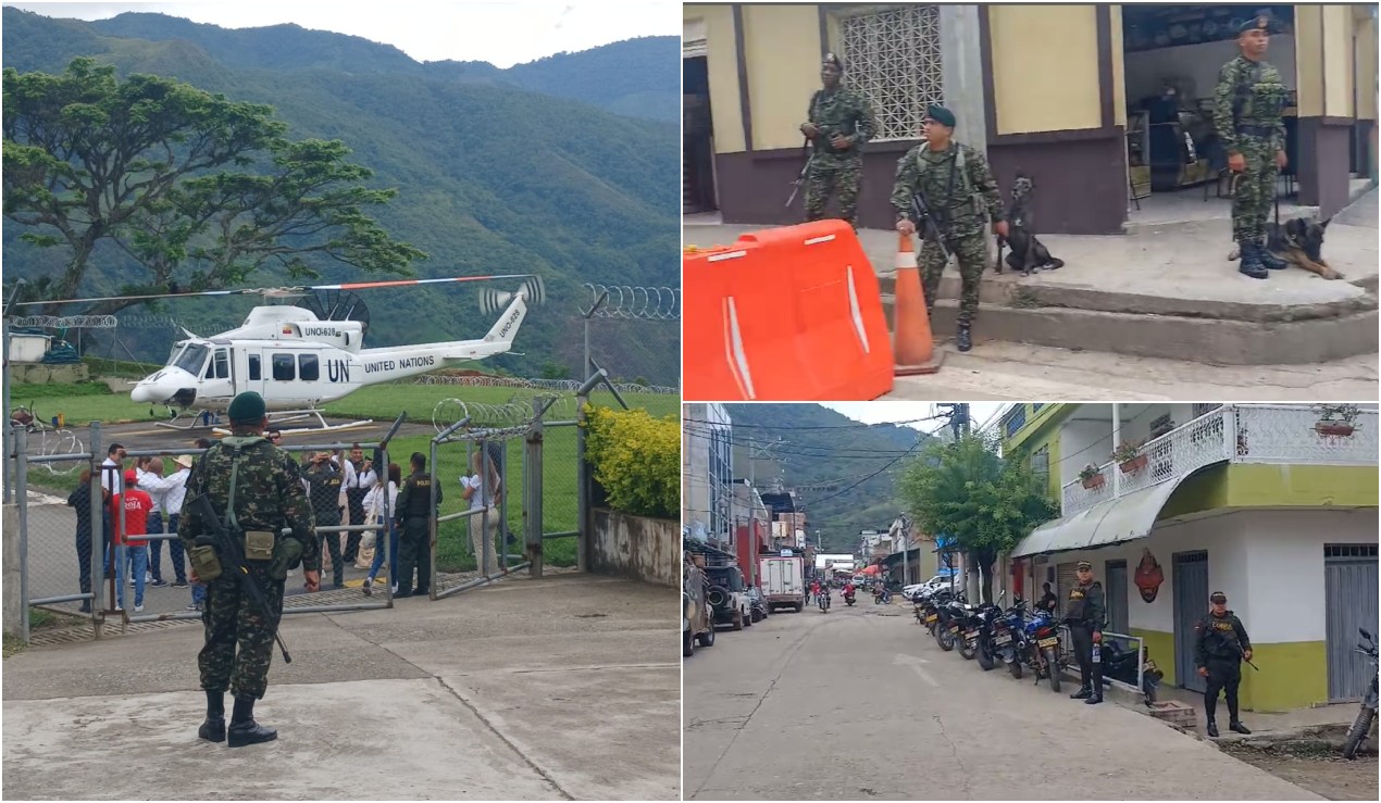 Policía y Ejército refuerzan vigilancia en corredores viales en Planadas para Feria Internacional de Café 1