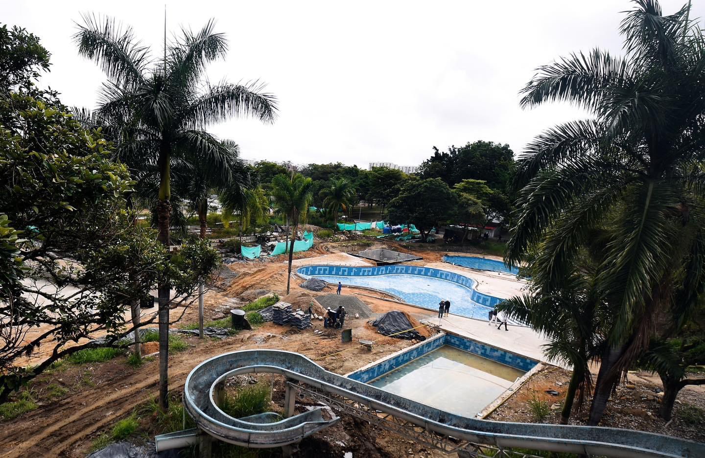 Piscina de olas de Parque Deportivo está en un 71% de avance 1