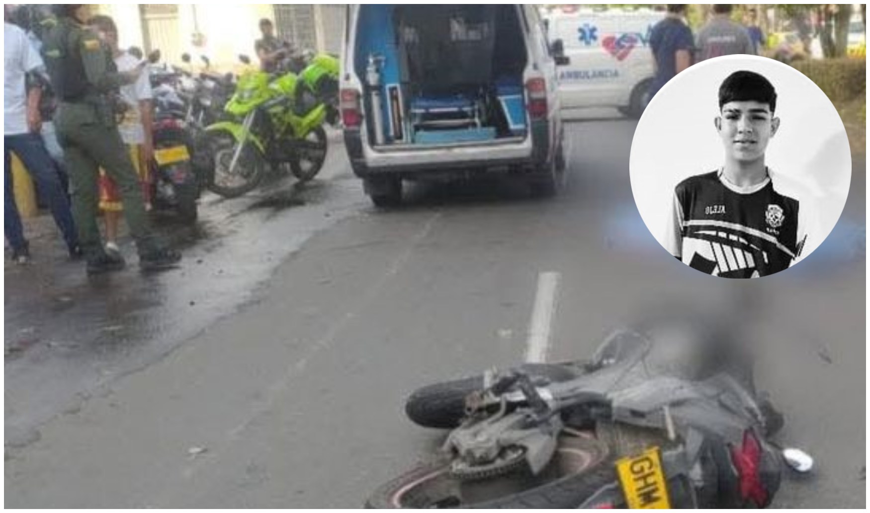 Adolescente próximo a graduarse de bachiller murió en accidente de moto en Ibagué 1