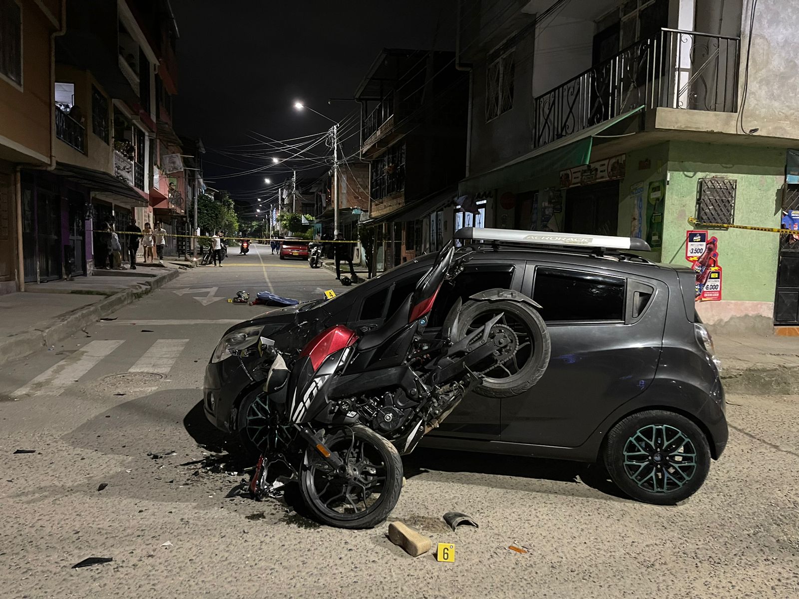 Fatal accidente en la noche de velitas en Modelia dejó una mujer fallecida 1