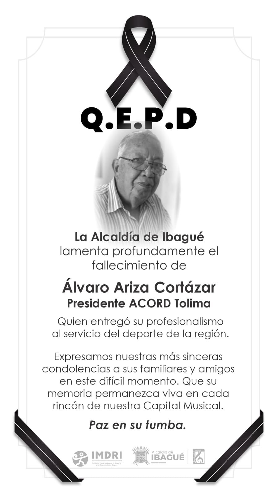 Luto en el periodismo del Tolima: Falleció en Ibagué el profe Álvaro Ariza 4
