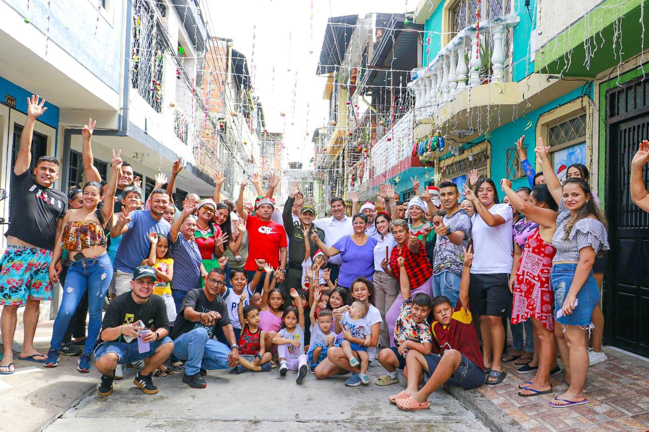 El Bunde, Ciudadela Simón Bolívar y Protecho Topacio fueron los ganadores del concurso el ‘Barrio Más Iluminado' 2