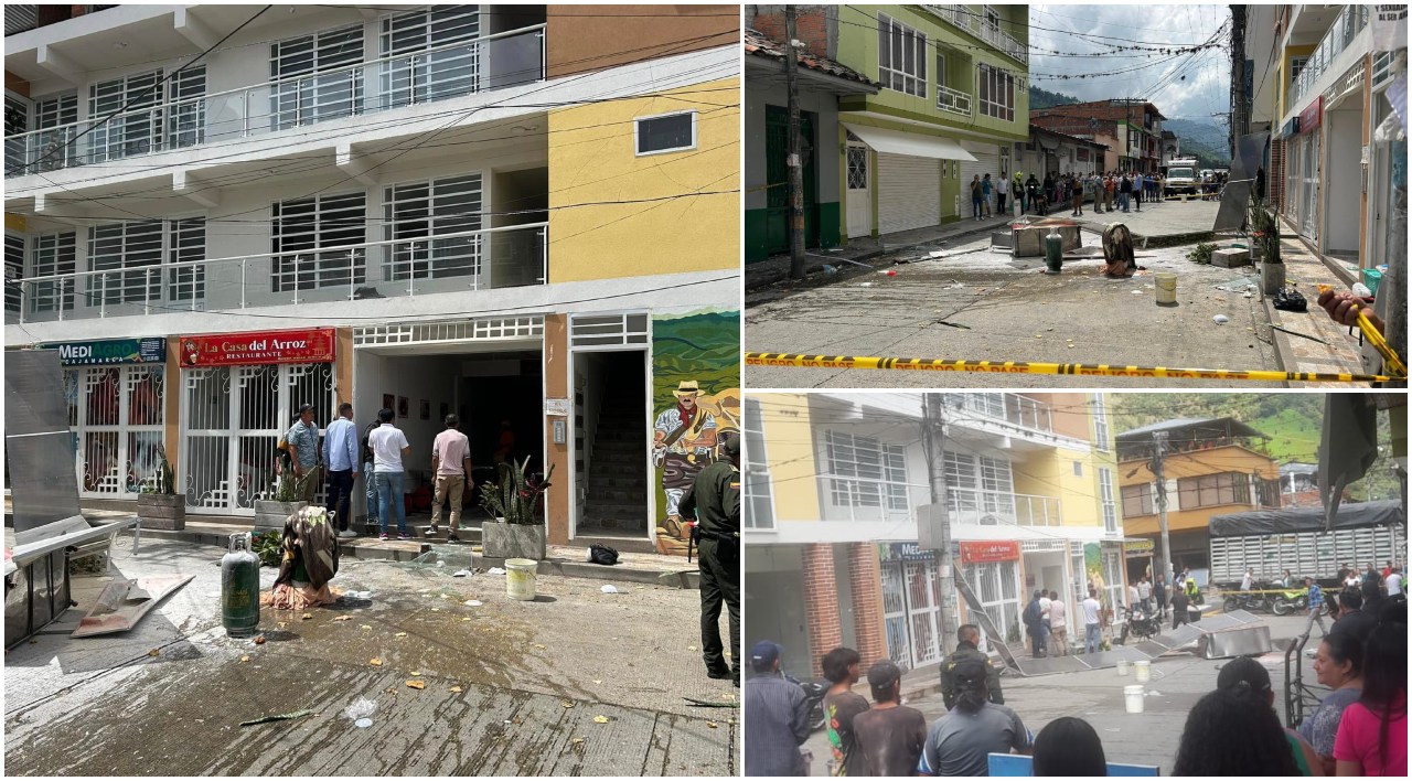 Explosión de pipeta de gas en restaurante de Cajamarca dejó tres heridos 4