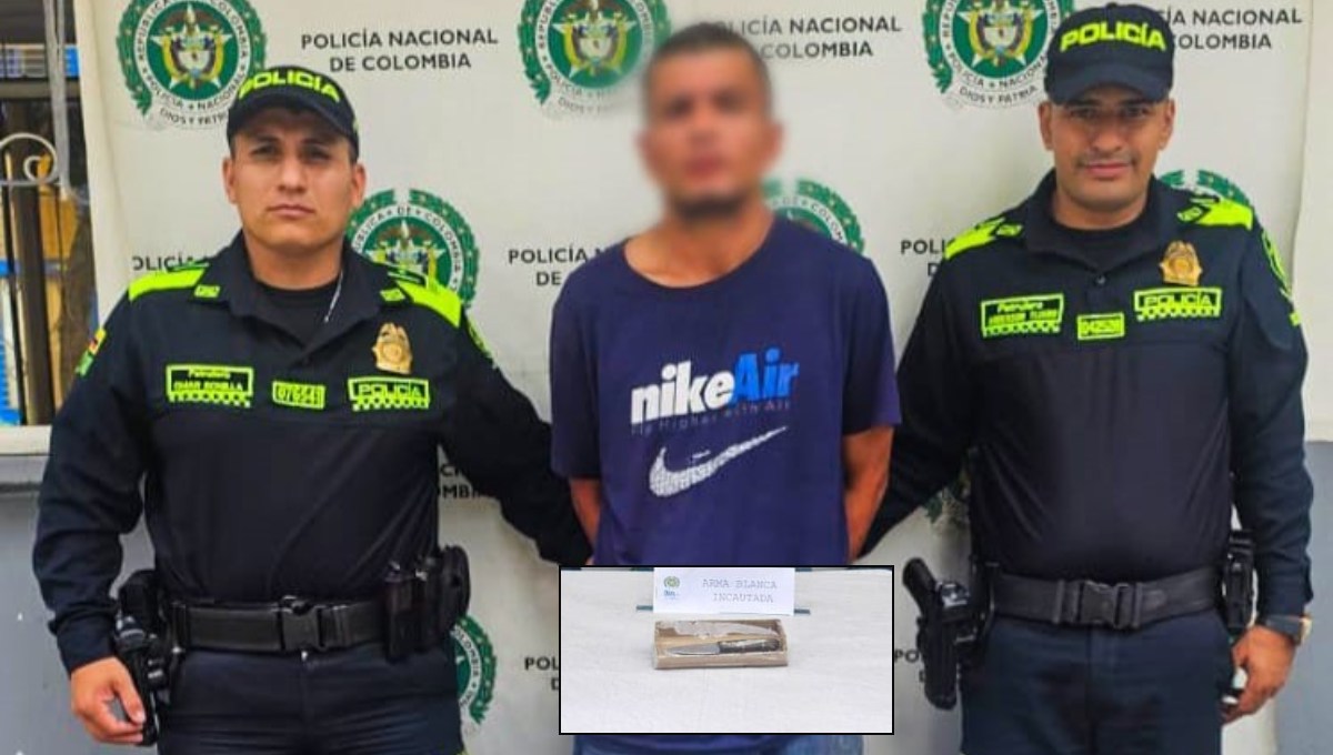Policía de Ibagué captura a hombre de 40 años en flagrancia por homicidio en La Gaviota 1