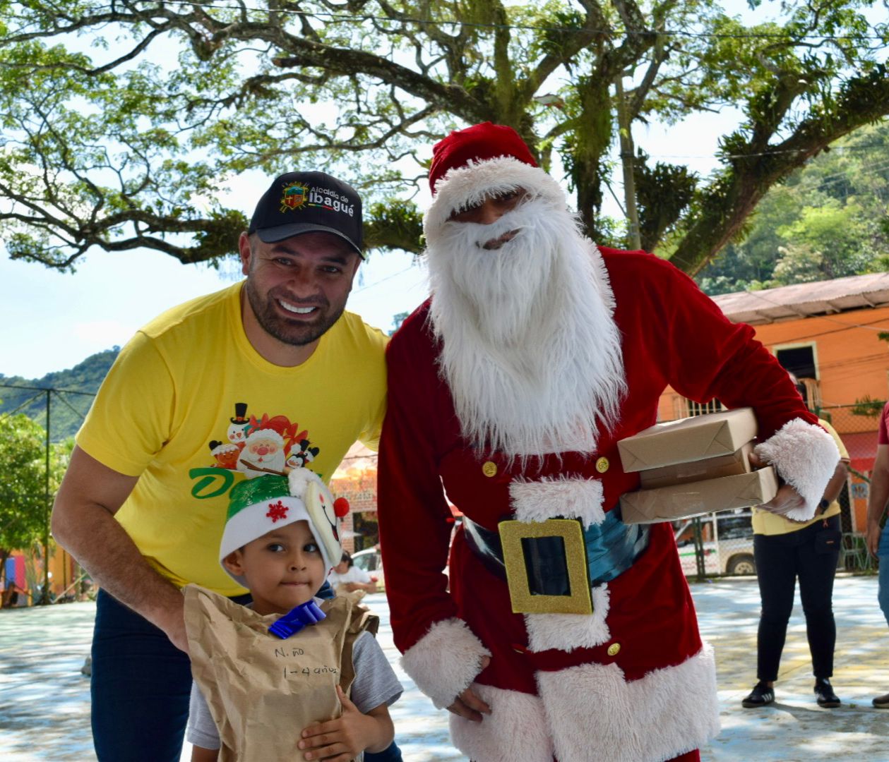 Más de 300 niños del corregimiento San Bernardo vivieron una Navidad de Encanto 2