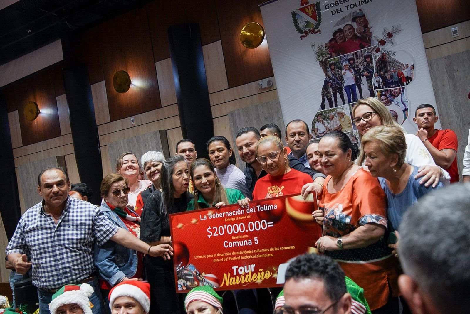 Tres comunas de Ibagué fueron ganadoras del Concurso de las Mejores Cuadras Navideñas 4