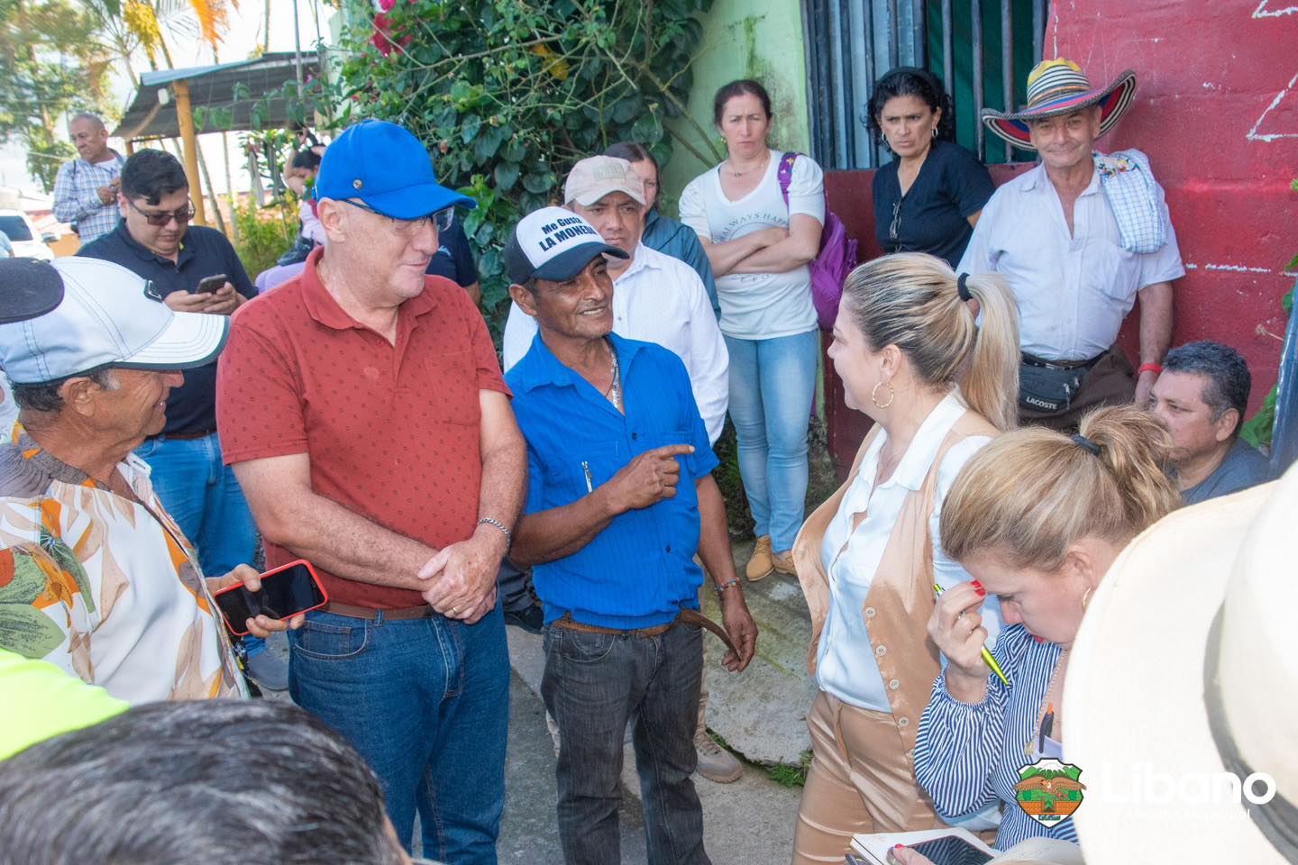 Alcaldesa de Líbano atiende emergencia por deslizamiento en centro poblado de Campoalegre 2