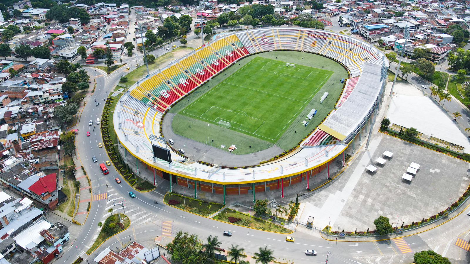 No habrá servicio de parqueadero dentro del estadio para el partido Tolima Vs. Nacional 1