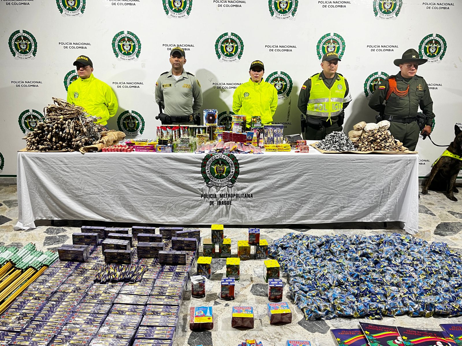 Autoridades incautaron más de 190 kilos de pólvora en Ibagué 1
