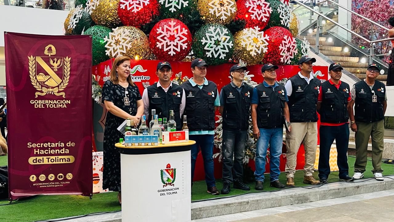 Grupo Anticontrabando del Tolima lanzó plan “Navidad con Legalidad” desde Ibagué 4