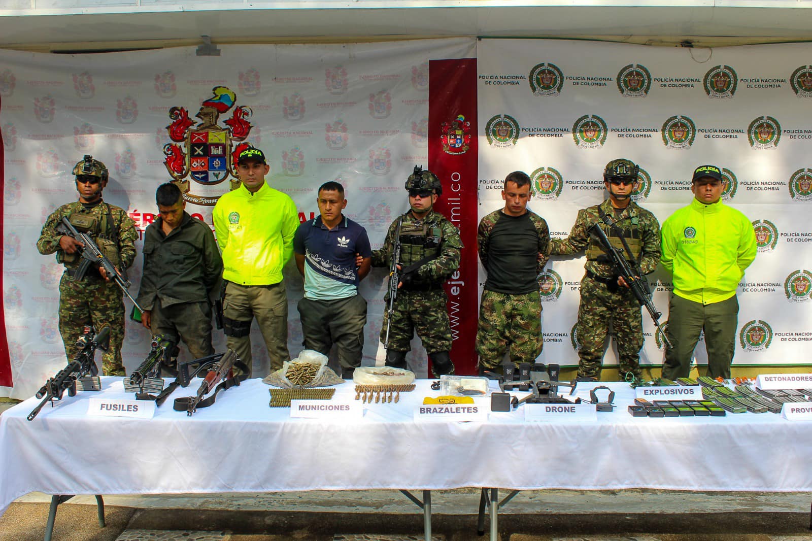 Cayeron en Rioblanco alias 'Willington' y miembros de columna 'Carlos Patiño' de disidencias 4