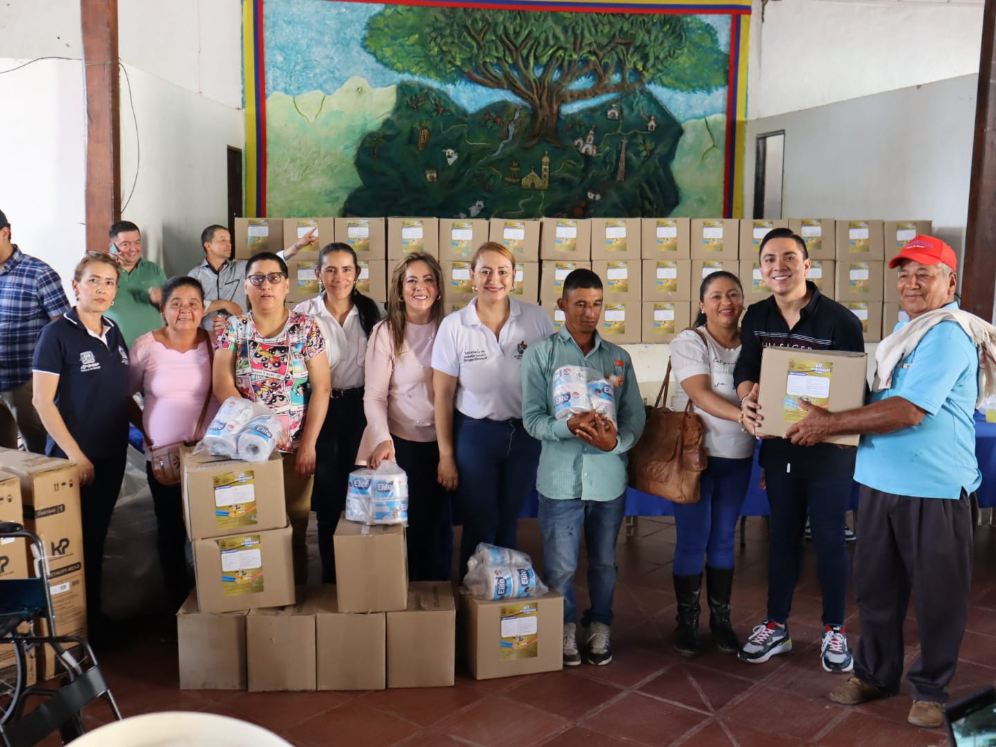 Programa 'Alimentando con Amor y Dignidad' de la Gobernación del Tolima llegó a Alpujarra 1