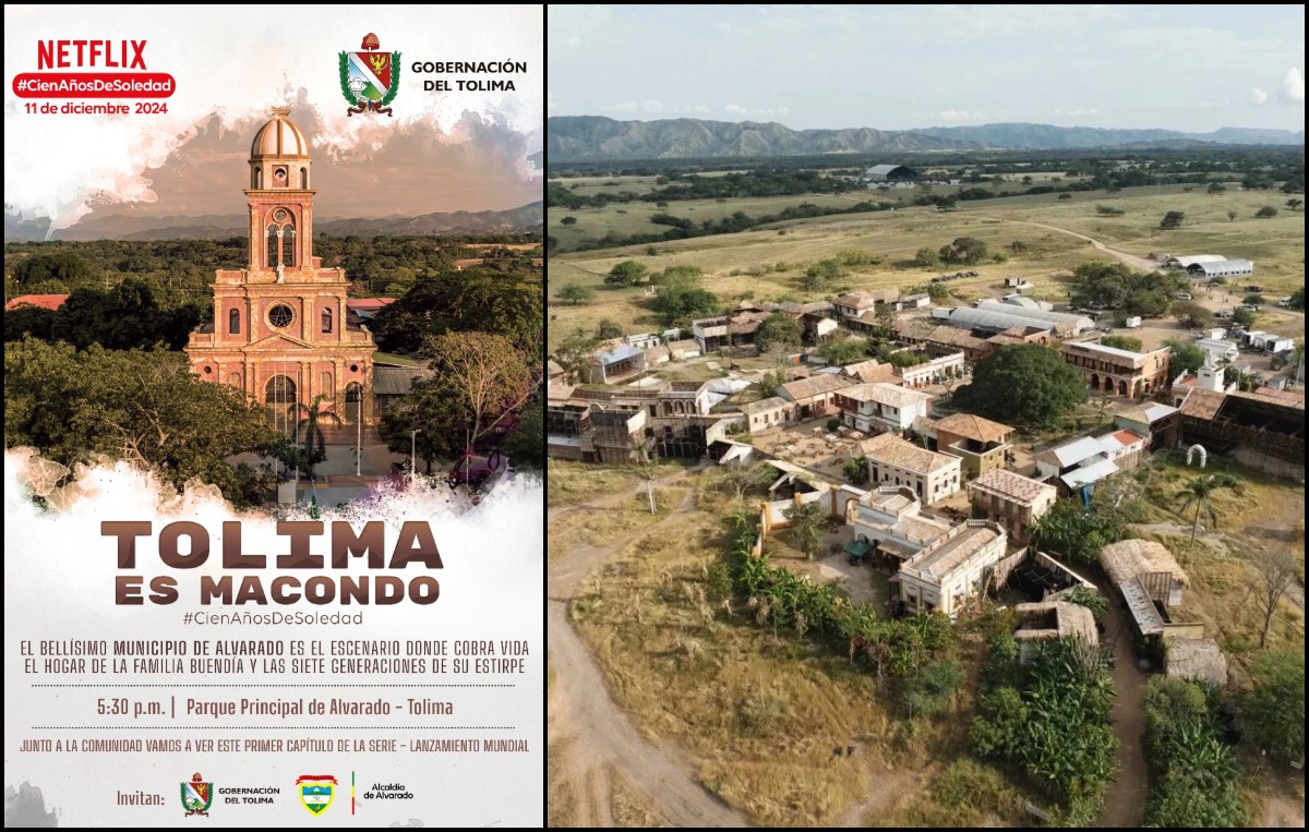 Gobernación y Alcaldía de Alvarado invitan al estreno de serie de Netflix 'Cien años de soledad', grabada en Tolima 1