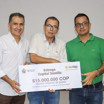 La Navidad le llegó a 10 comerciantes damnificados de la calle 19 de Ibagué 5