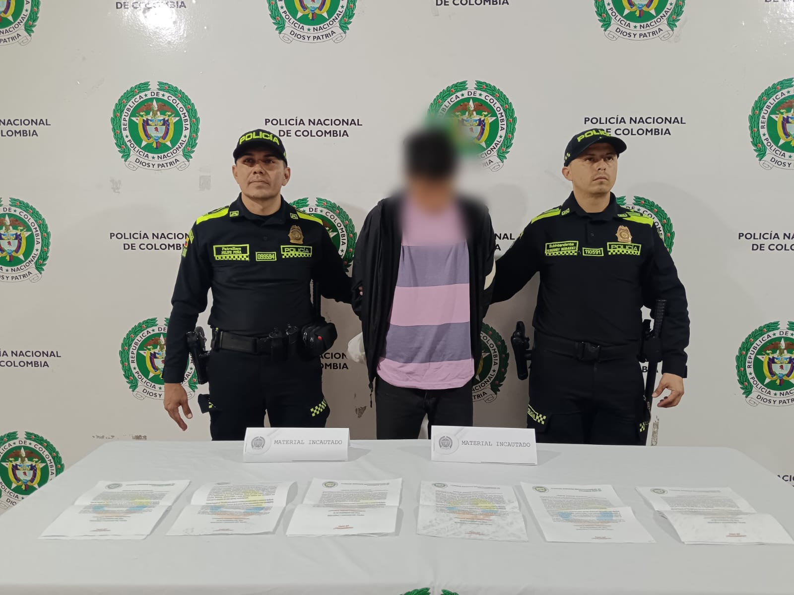 Detienen a hombre que habría distribuido panfletos intimidatorios en Ibagué 3