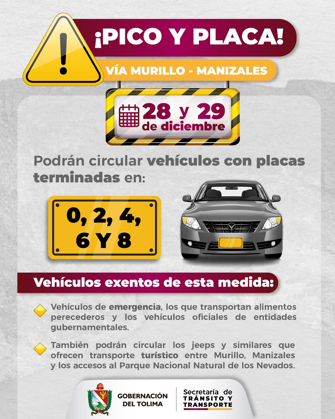 10 orientadores turísticos en el Tolima se encargarán de acciones pedagógicas en la vía Murillo-Manizales 7