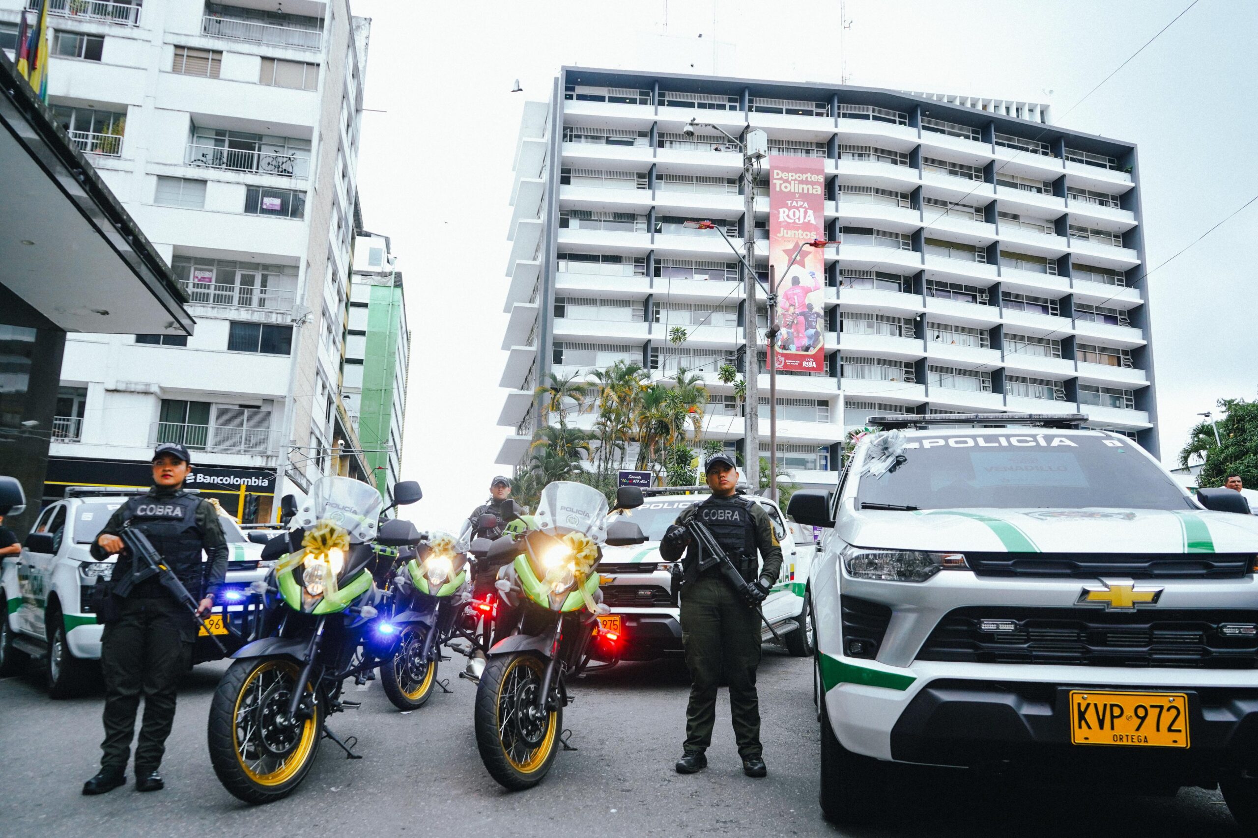 "Histórica dotación de vehículos fortalece la seguridad en 17 municipios del Tolima": Coronel Fabio Ojeda 1
