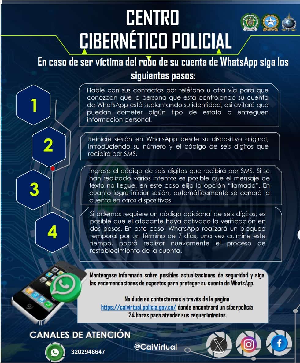 Evite que le roben el WhatsApp siguiendo estos pasos 3
