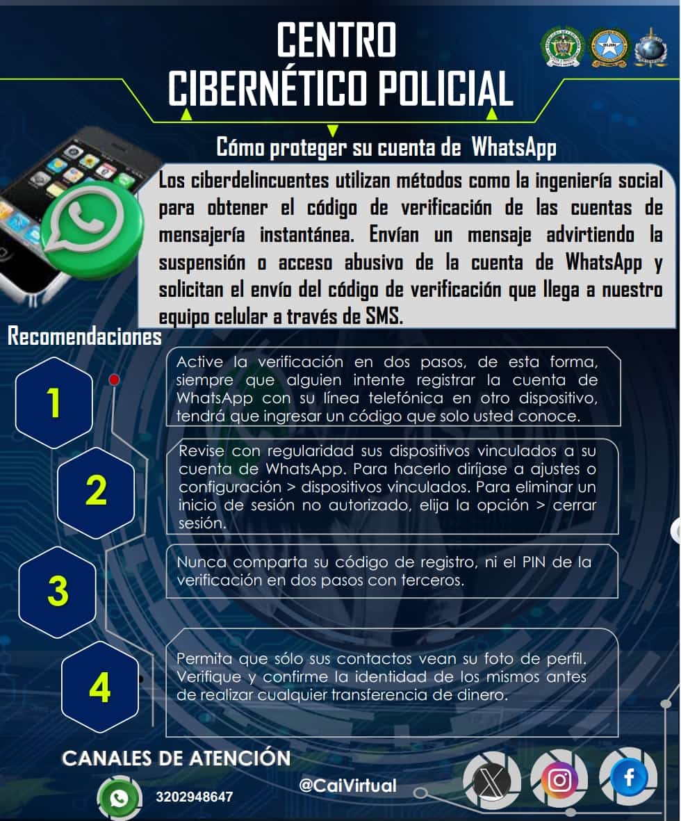 Evite que le roben el WhatsApp siguiendo estos pasos 2
