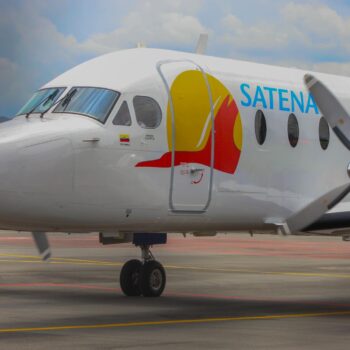 "Puerta de Oro del Tolima" ya tiene conexión aérea con Bogotá: inauguran vuelo de Satena 7