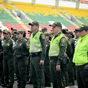900 policías garantizarán la seguridad del partido de ida de la final de la Liga BetPlay 9