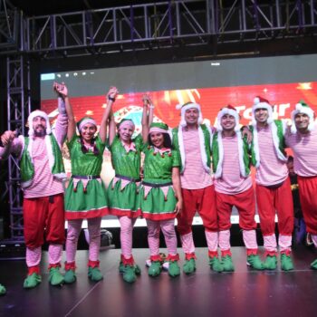 Comuna 7 recibió la alegría del Tour Navideño de la Gobernación del Tolima 2