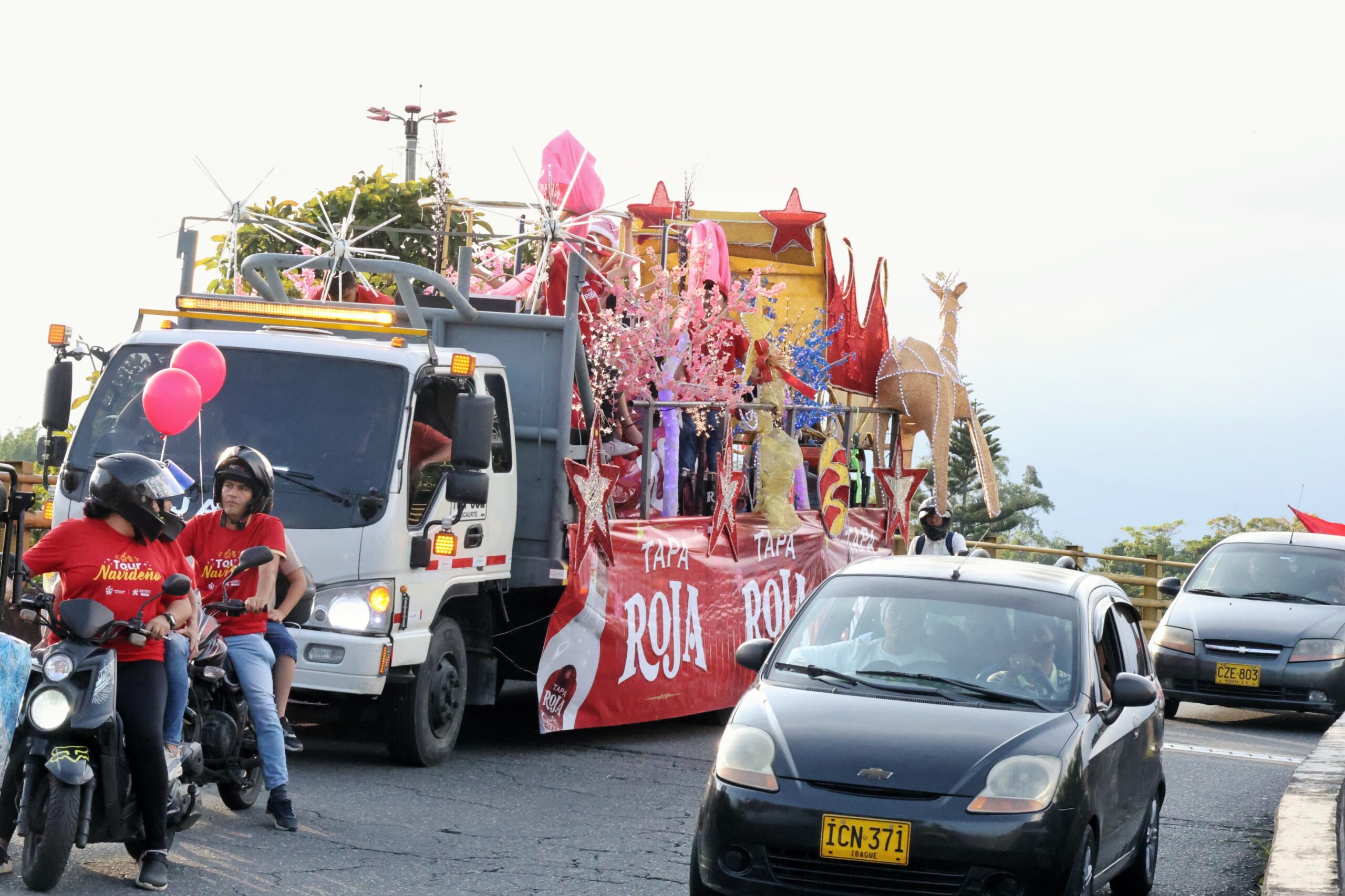 El Tour Navideño llenó de magia la Comuna 9 de Ibagué 2