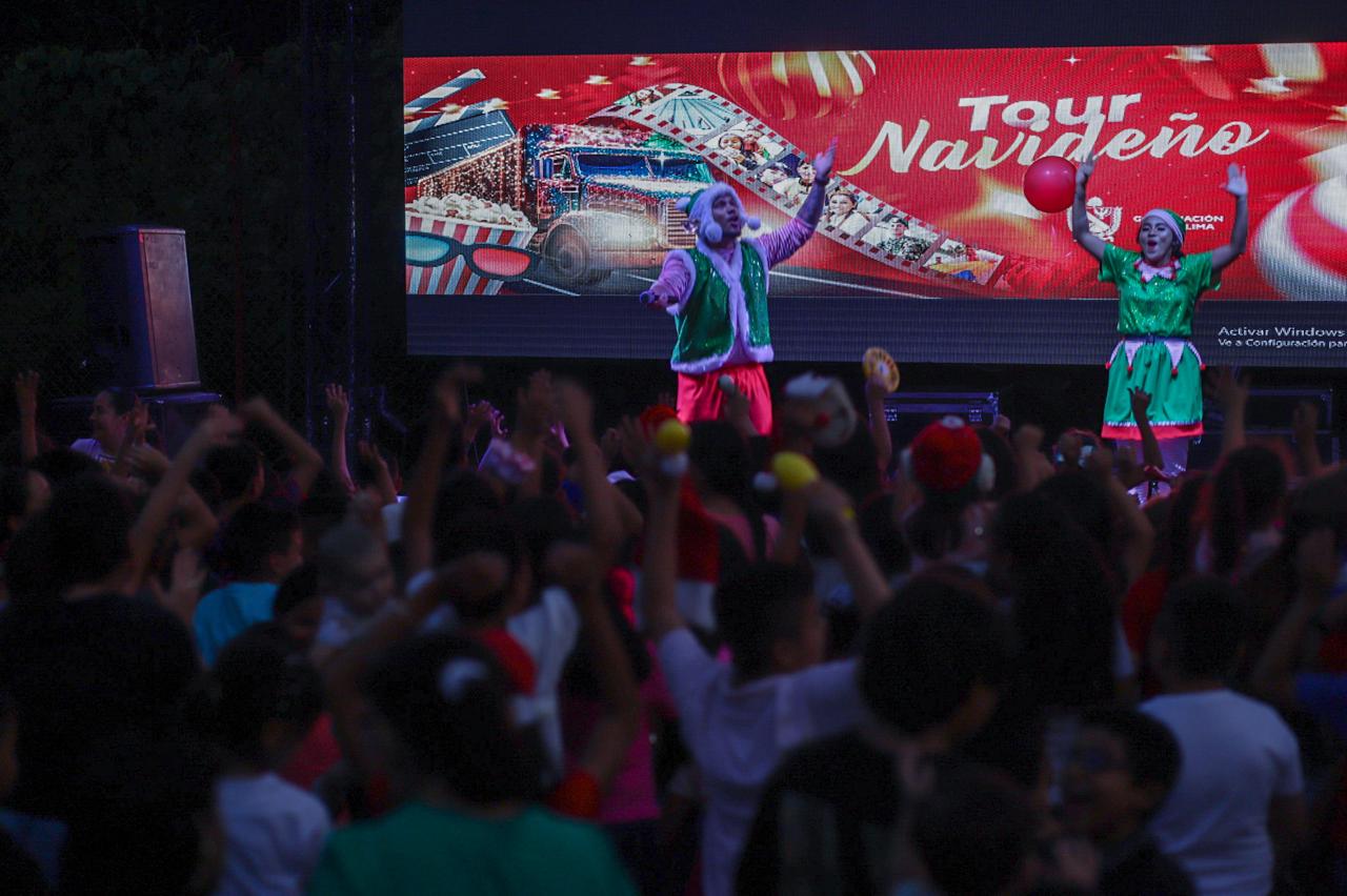 El Tour Navideño llenó de magia la Comuna 9 de Ibagué 9