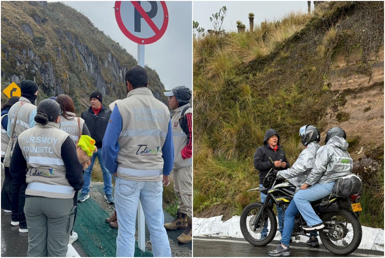 La Gobernación del Tolima refuerza medidas de seguridad vial para alta temporada en el corredor Murillo - La Esperanza 3