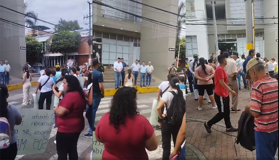 "Siempre pondré la cara": Alcalde de Melgar responde a plantón por falta de transporte escolar 3