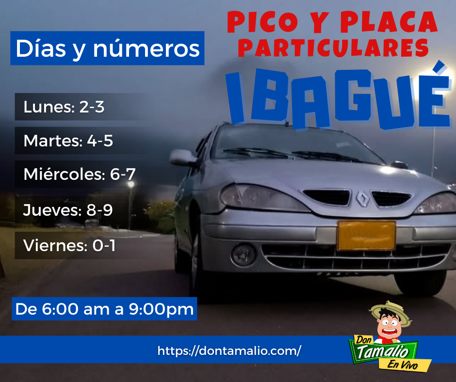 Ibagué comienza hoy a aplicar las sanciones por pico y placa 4