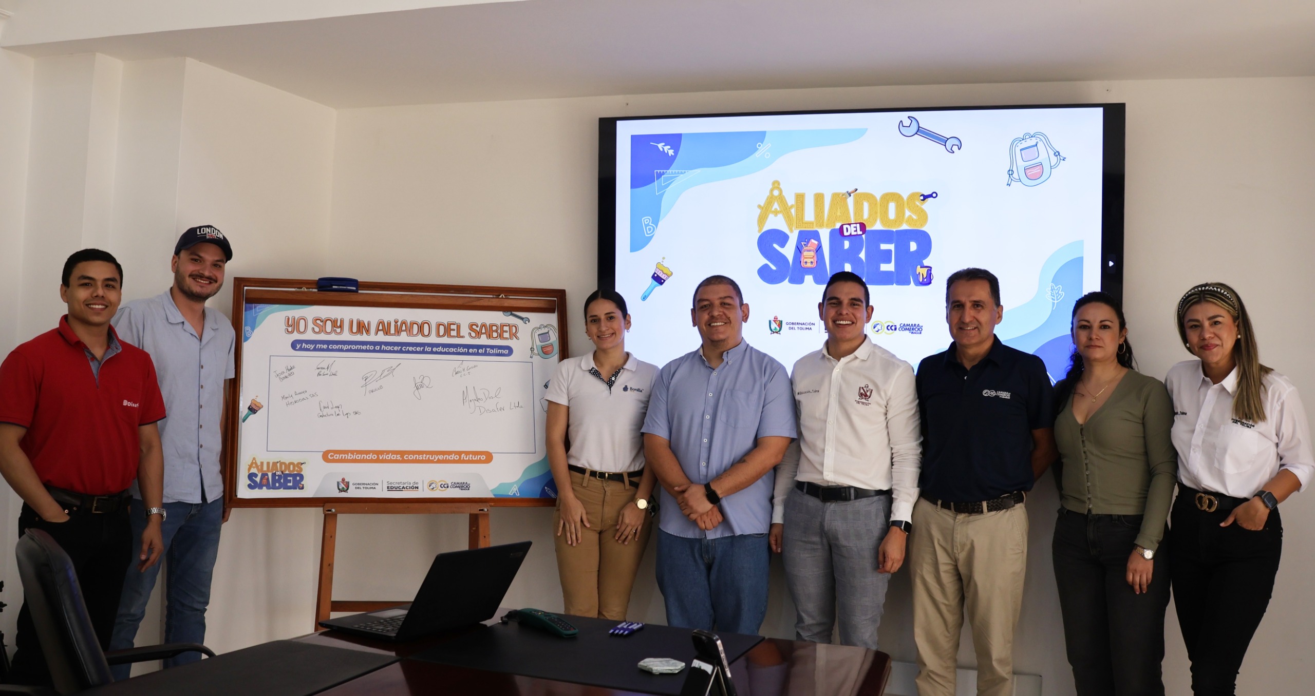 ‘Aliados del Saber’: la estrategia que une al sector empresarial para transformar la educación en el Tolima. 1