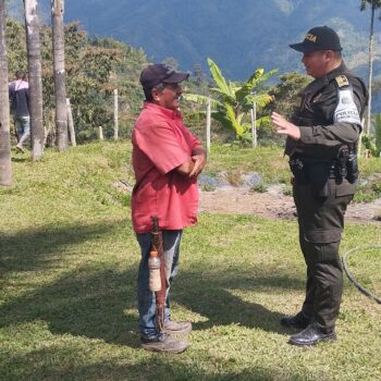 En el corregimiento de Convenio, Policía Tolima implementó plan 'Estamos unidos por el campo' 2