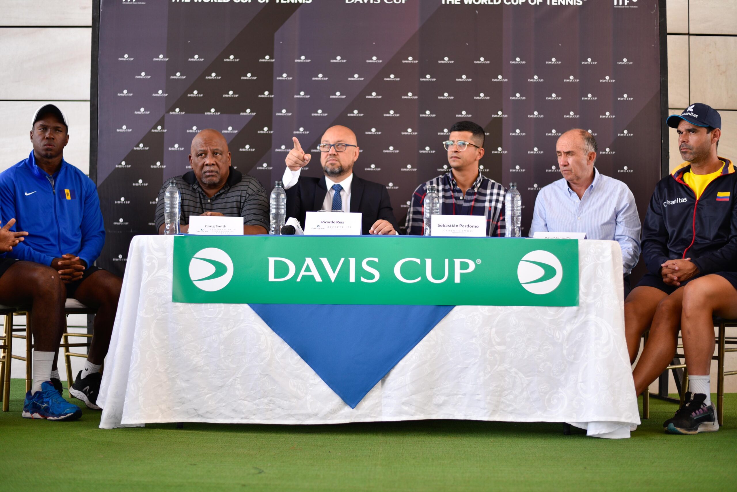 Definido el sorteo de los partidos y rivales para la Copa Davis en Ibagué 1