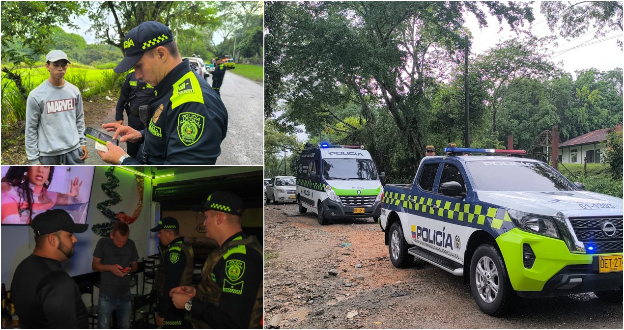 Balance de puente de Reyes en Ibagué: 10 personas capturadas, dos armas de fuego y 158 armas blancas incautadas 6